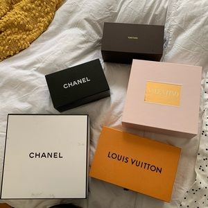 Designer Boxes! Chanel, Tom Ford, Valentino, Louis